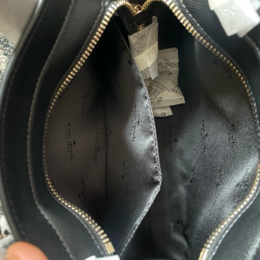 NEW, GLITTER TINSEL SATCHEL BAG - Picture 10 of 15